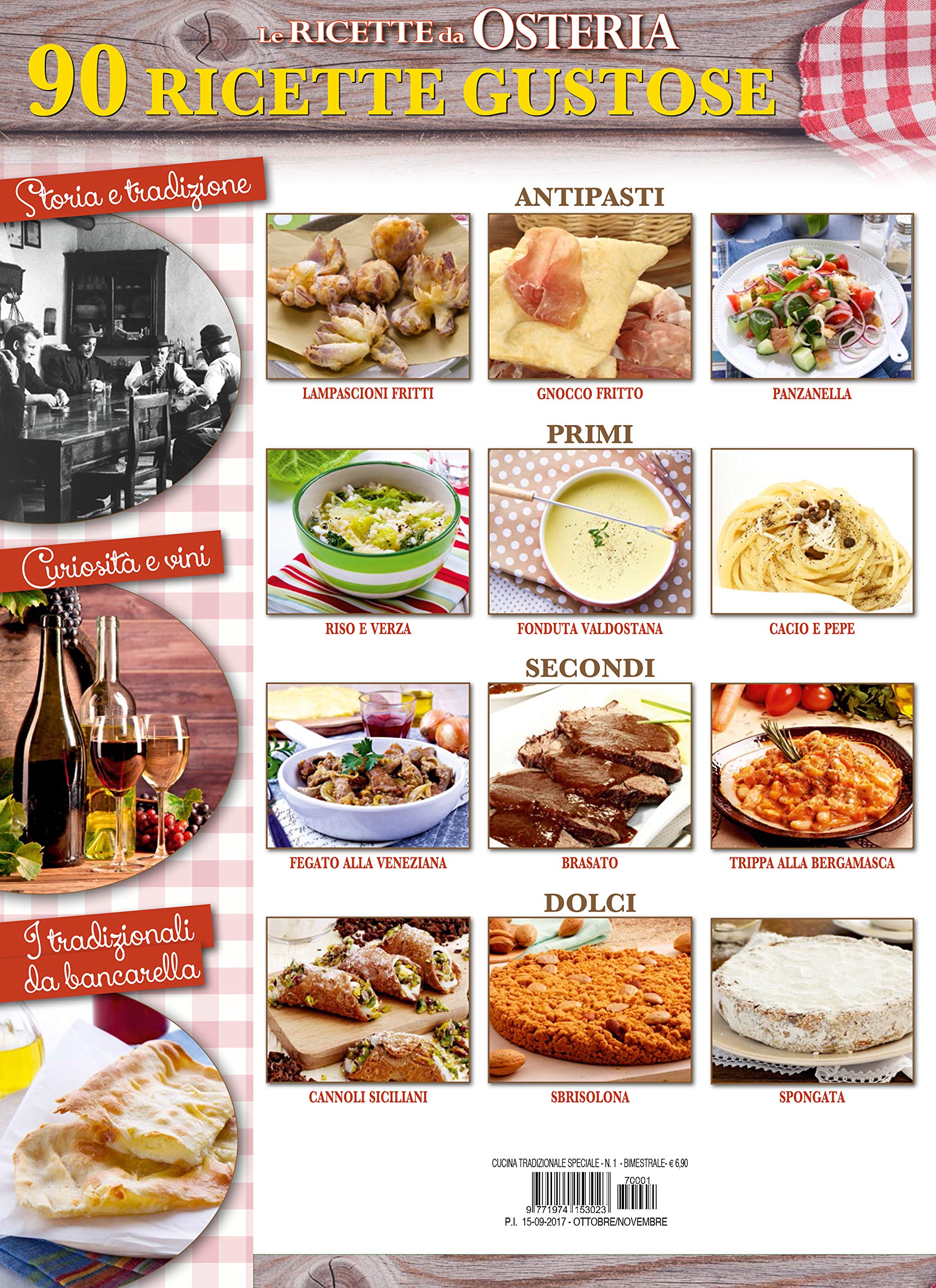 Sprea Speciali d'approfondimento Ricette da Osteria 1 rivista cucina