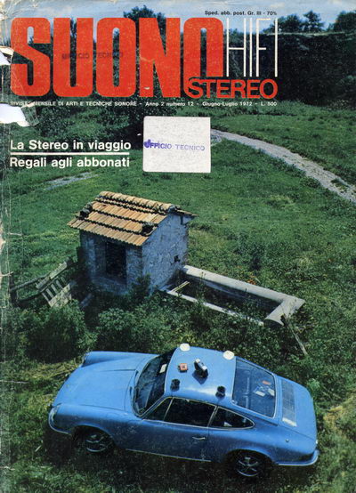 Suono n° 12 rivista numero arretrato alta fedeltà