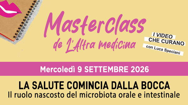 L'Altra Medicina Masterclass Salute Bocca corso online 9 settembre