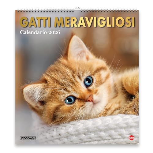 Sprea Gatti Meravigliosi Magnum 2026 calendario parete