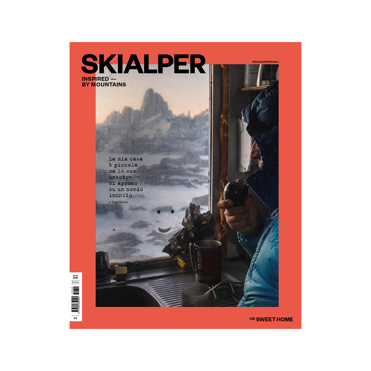 Skialper 136 rivista numero singolo scialpinismo