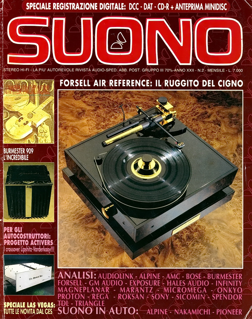 Suono n° 237 rivista numero singolo prove hi-fi