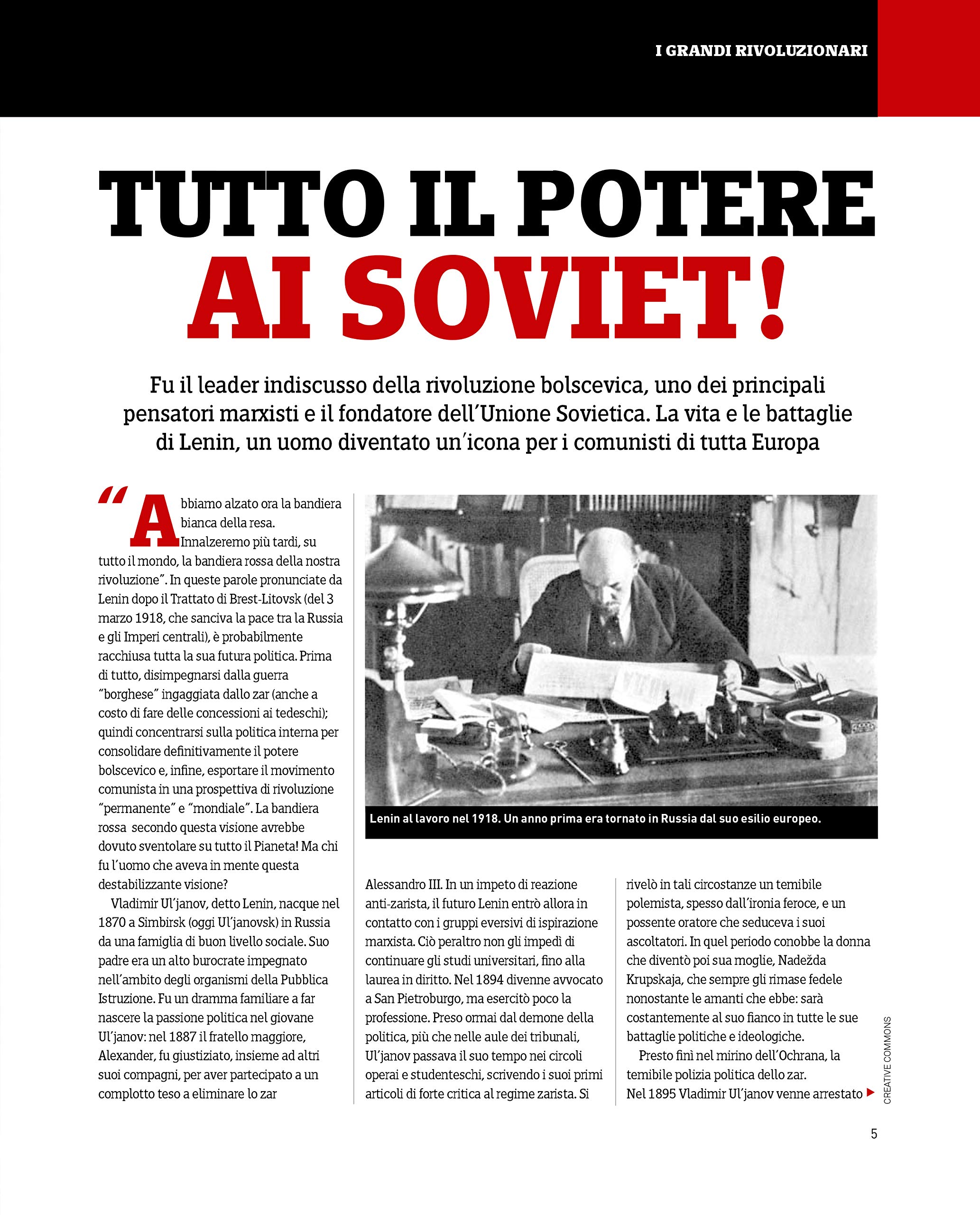 Sprea Speciali d'approfondimento I Grandi Rivoluzionari rivista