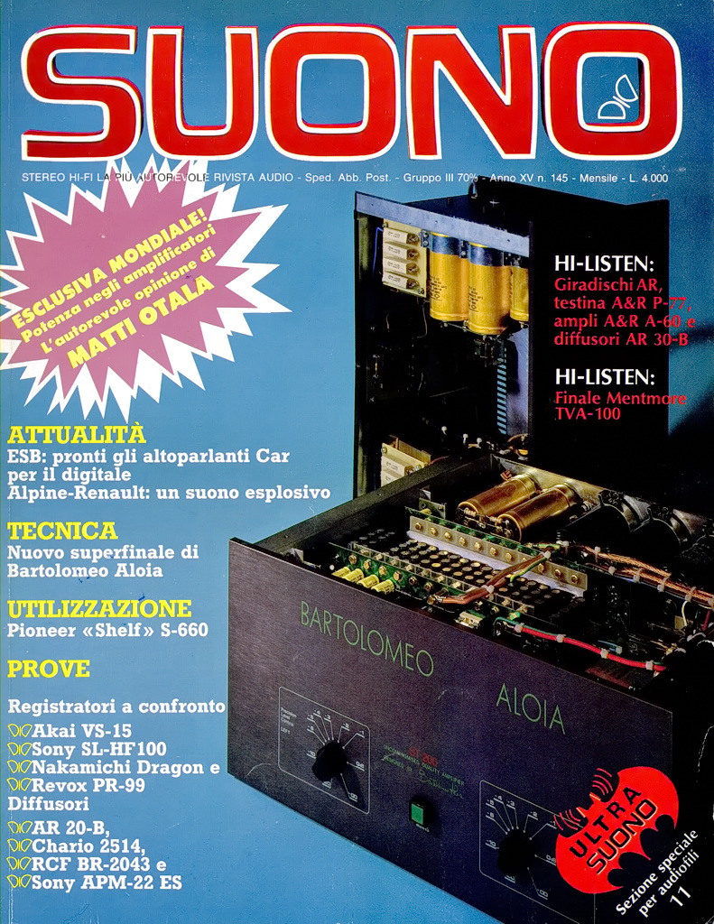 Suono n° 145 rivista numero singolo hi-fi