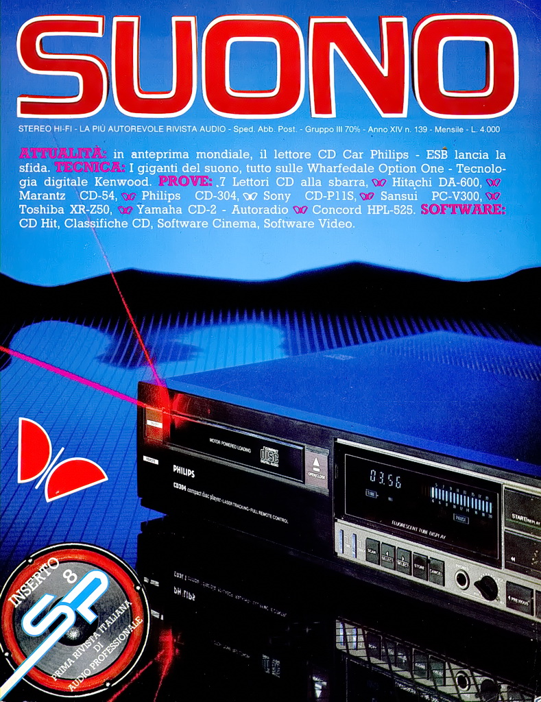 Suono n° 139 rivista numero singolo arretrato