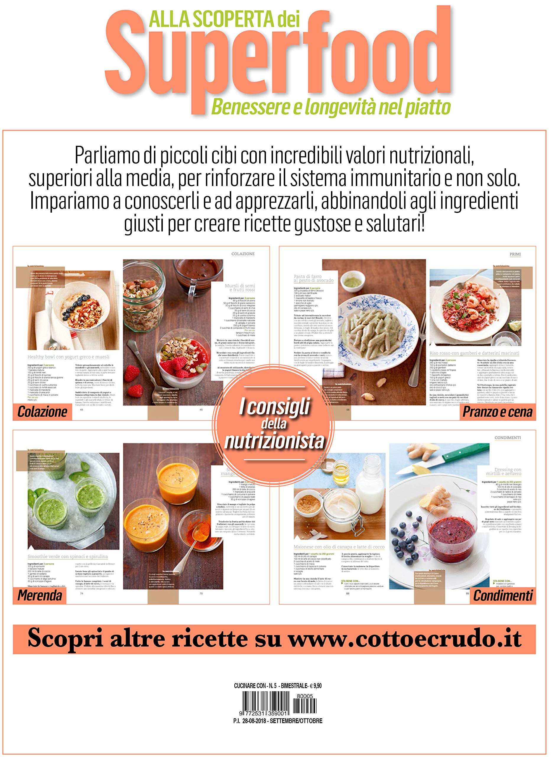 Sprea Speciali d'approfondimento Alla Scoperta dei Superfood rivista