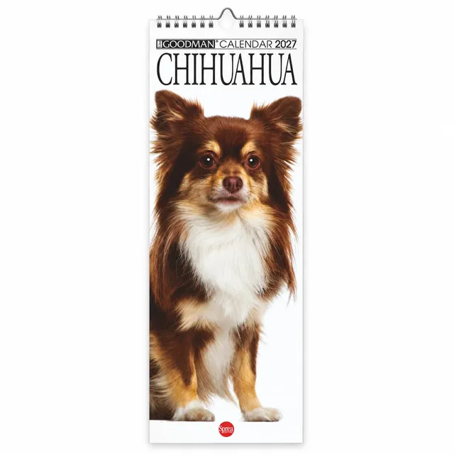 Sprea Chihuahua 2027 calendario da parete 14,6x40,8 cm