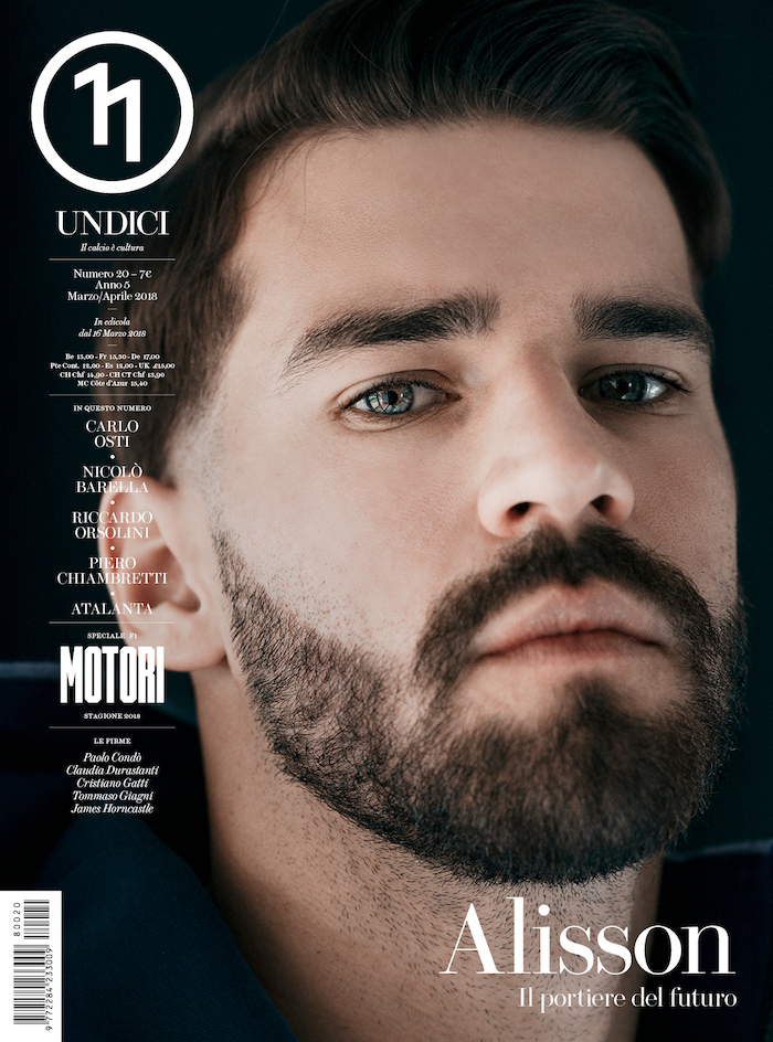 Undici Magazine n°20 rivista numero singolo Alisson