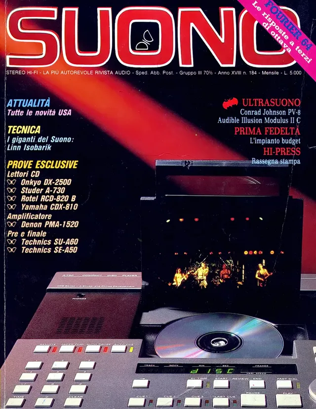 Suono n° 184 rivista numero singolo hi-fi