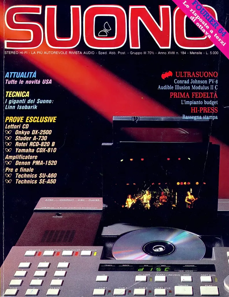 Suono n° 184 rivista numero singolo hi-fi