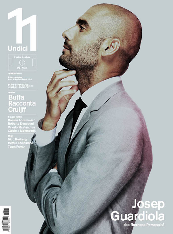 Undici Magazine n°9 rivista numero singolo Guardiola