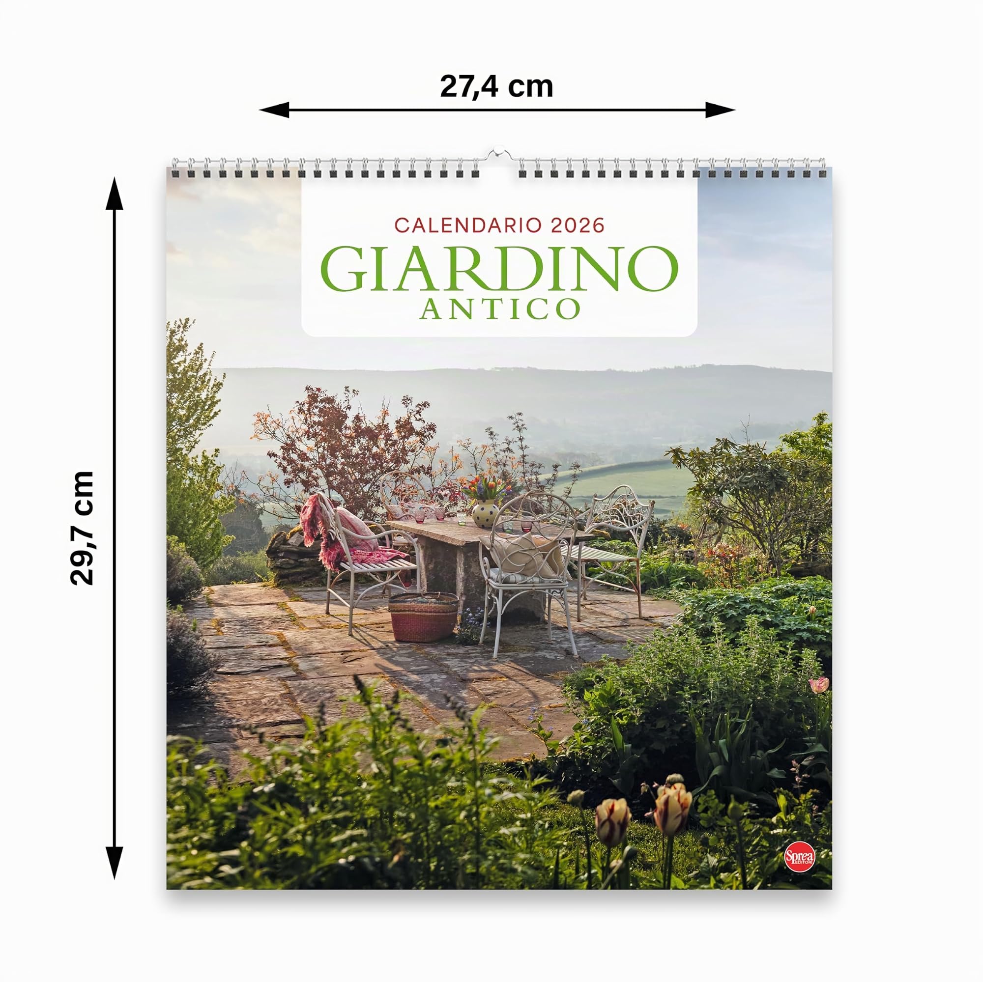 Sprea Giardino Antico Magnum 2026 calendario da parete