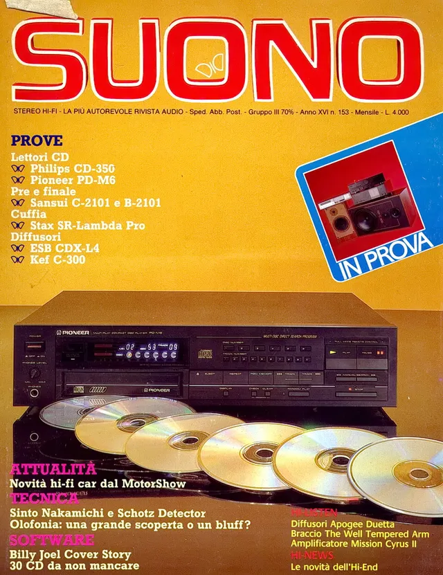 Suono n° 153 rivista numero singolo hi-fi
