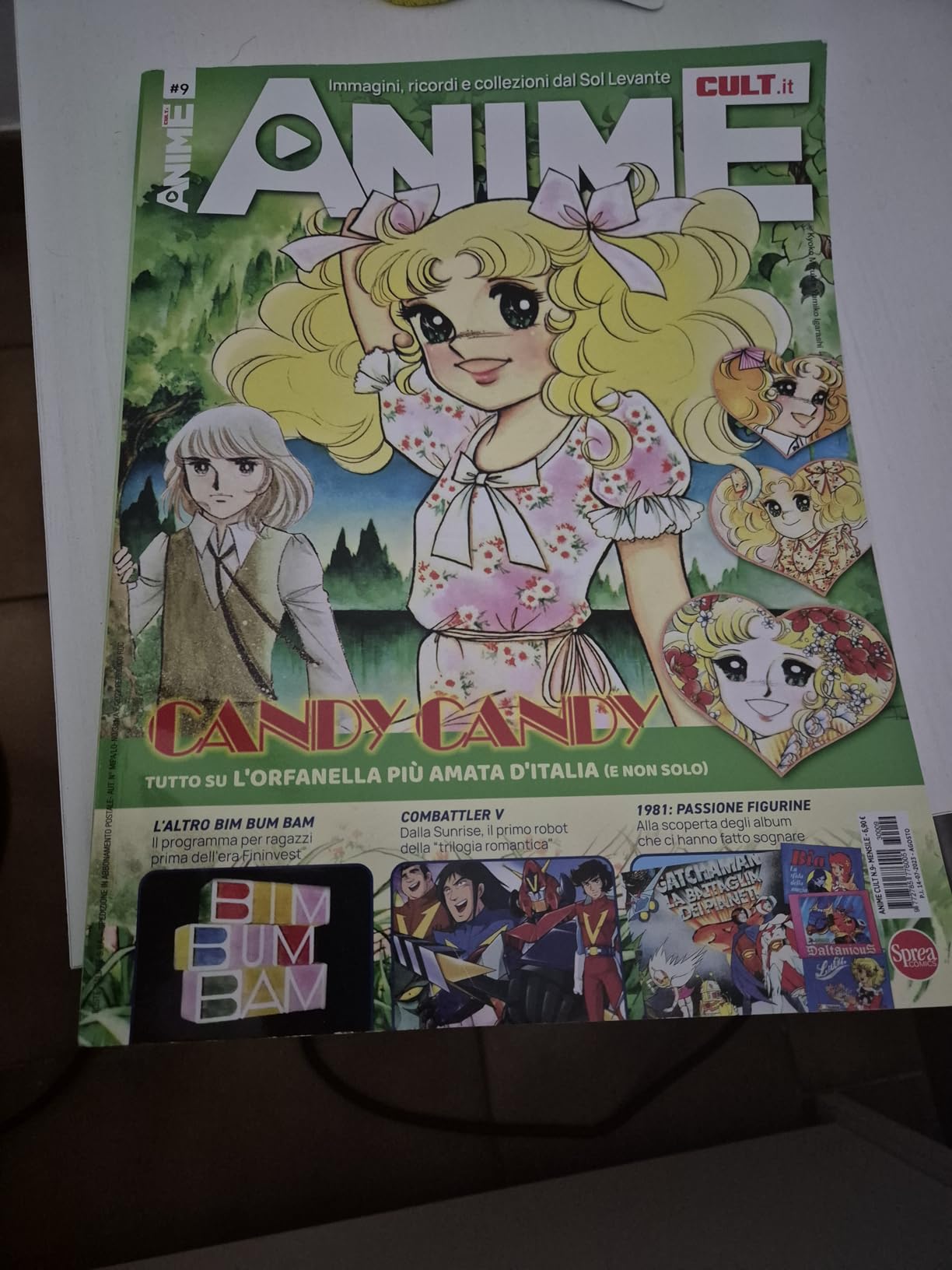 Sprea Anime Cult Candy Candy Vol. 9 rivista numero singolo
