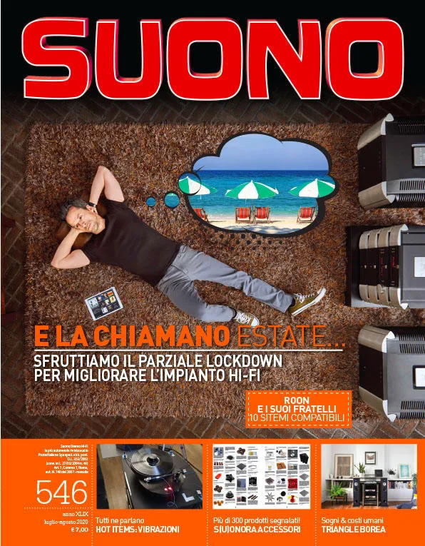 Suono n° 546 rivista numero singolo hi-fi