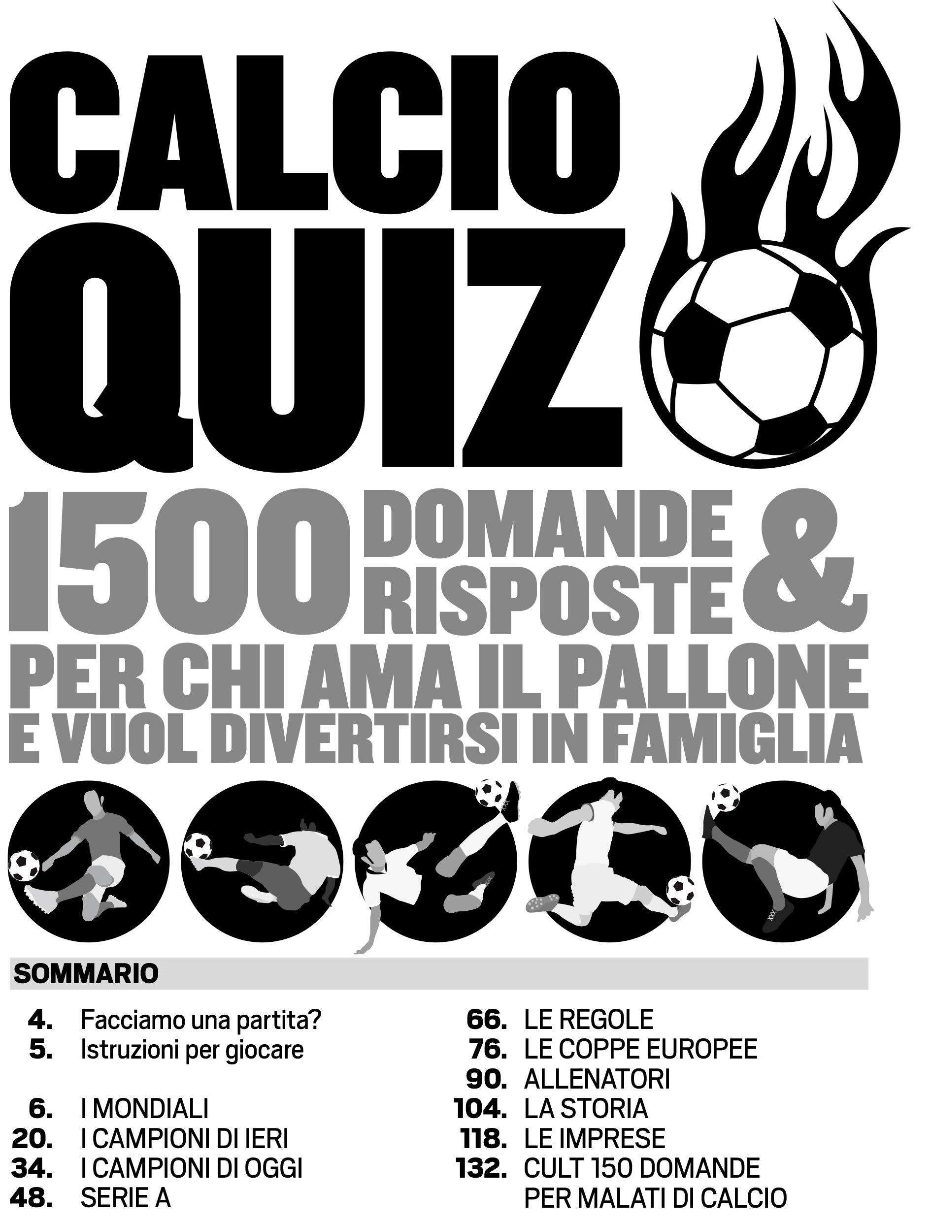 Sprea Calcio Quiz libro quiz sportivo calcio tifosi