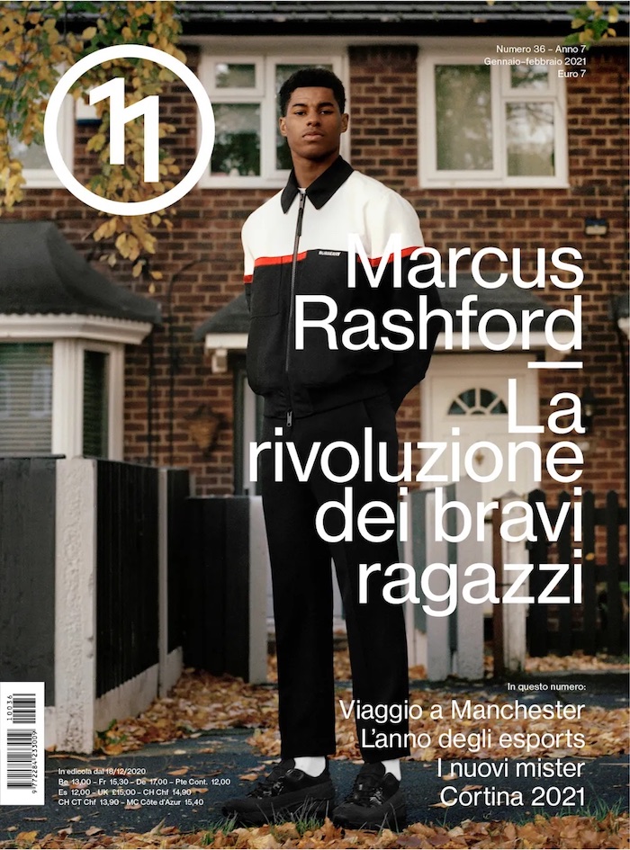 Undici n°36 rivista calcio numero singolo Rashford Balotelli