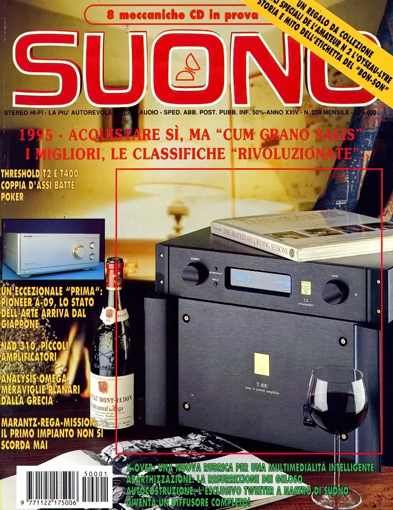 Suono n° 259 rivista numero singolo Teac Pioneer