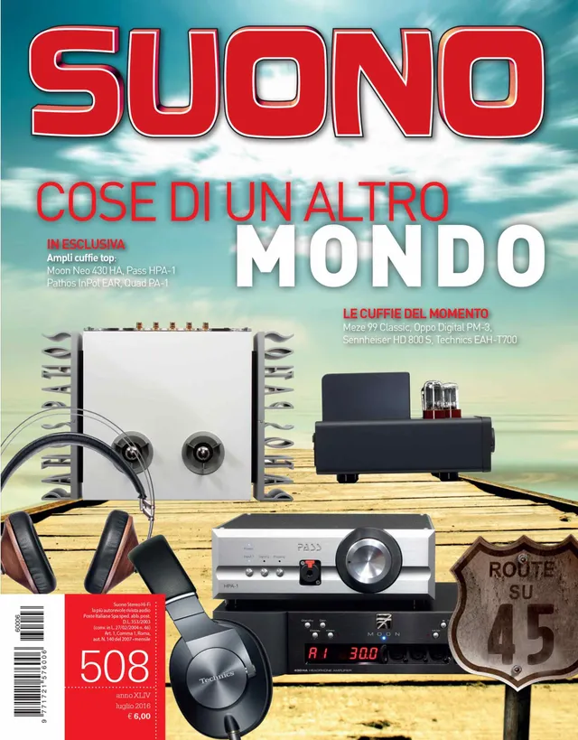 Suono n° 508 Digital Edition rivista digitale cuffie
