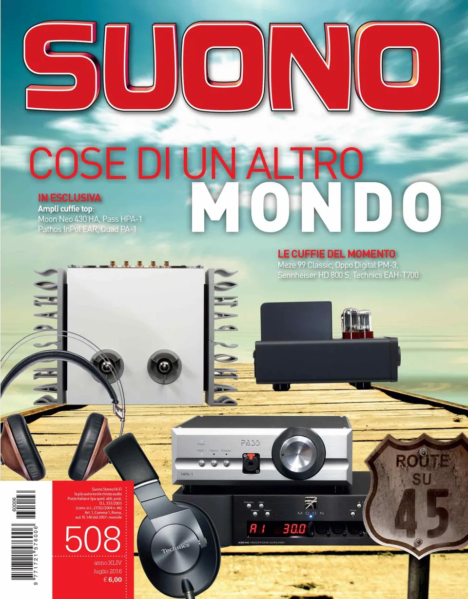 Suono n° 508 Digital Edition rivista digitale cuffie