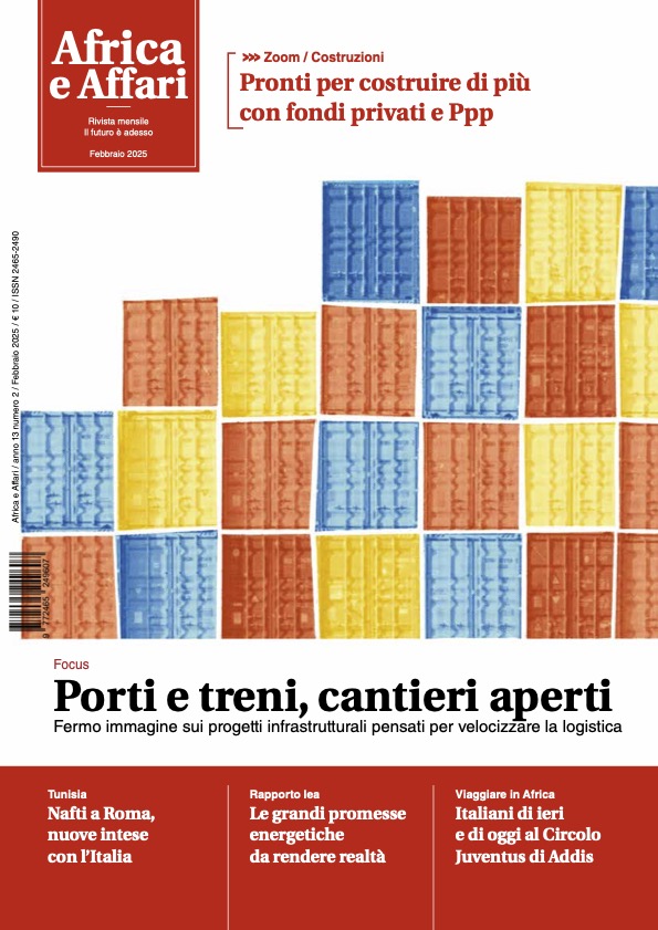Africa Affari febbraio 2025 Porti e treni rivista cartacea