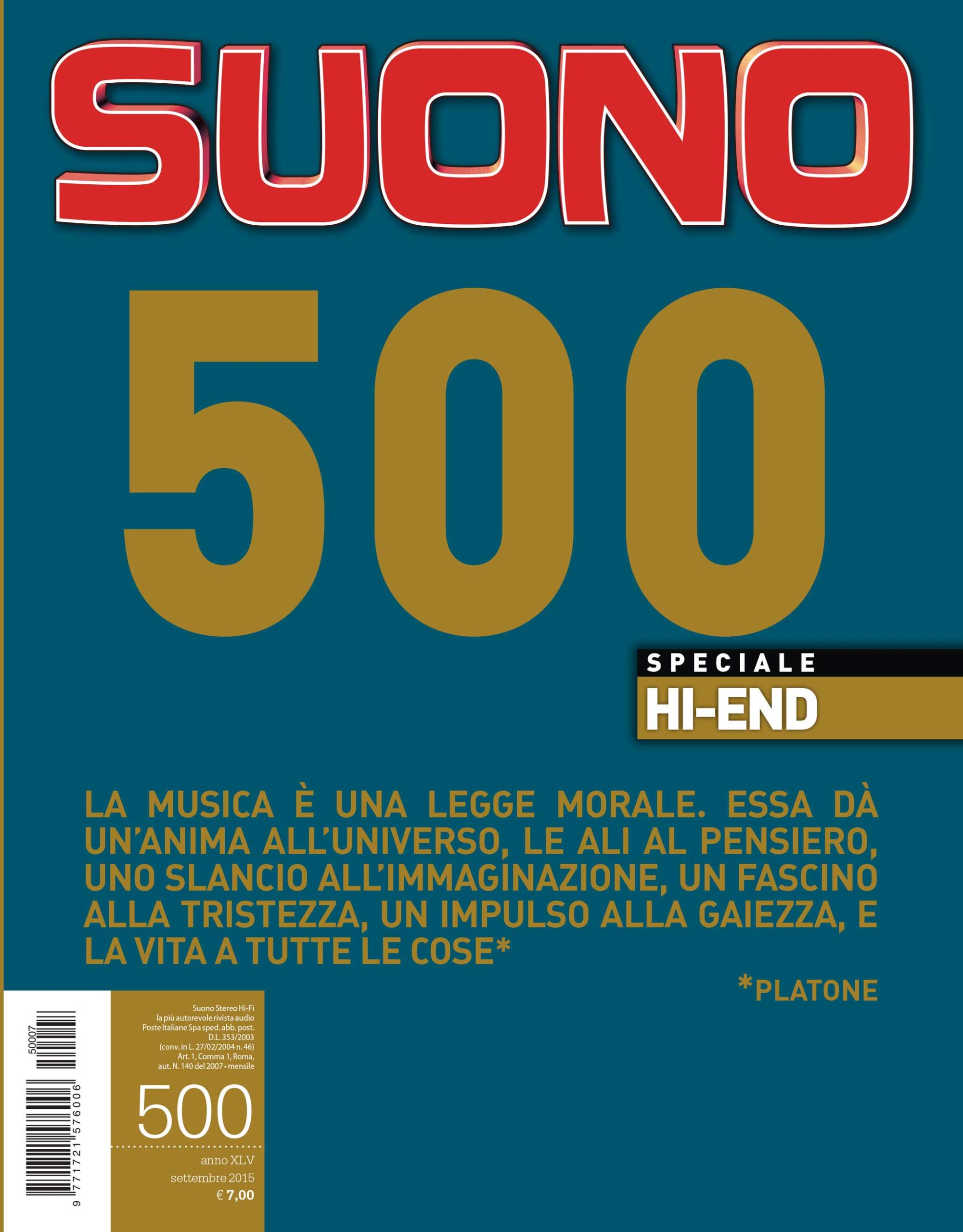 Suono n° 500 Digital Edition rivista digitale hi-end