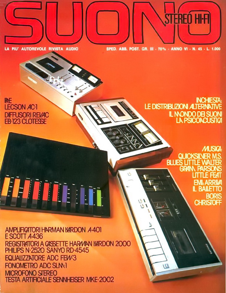 Suono n. 45 rivista hi-fi numero arretrato cartaceo