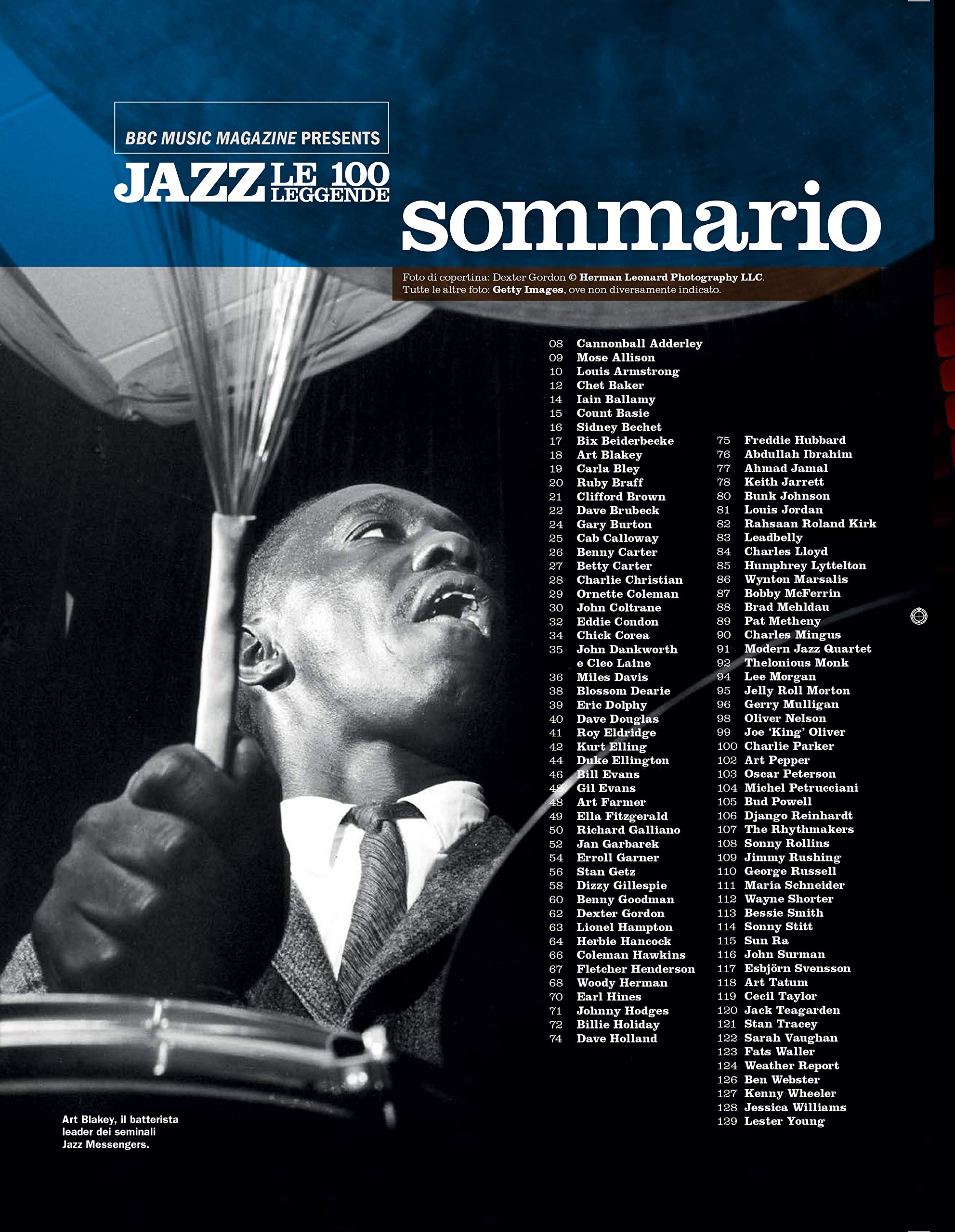 Sprea Speciali Jazz Le 100 leggende rivista numero singolo