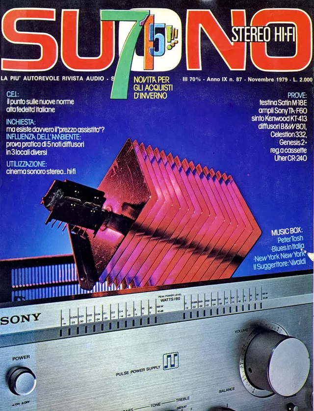 Suono n. 87 rivista numero singolo hi-fi vintage