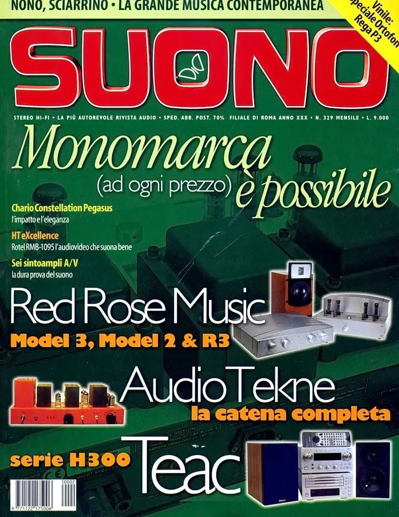Suono n° 329 rivista numero singolo hi-fi