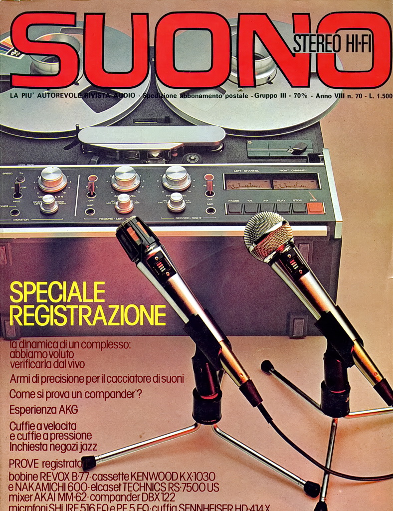 Suono n° 70 rivista numero singolo vintage Revox