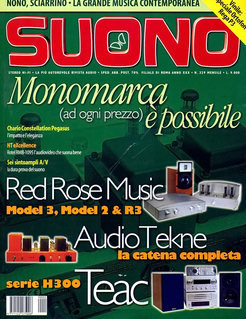 Suono n° 329 rivista numero singolo hi-fi
