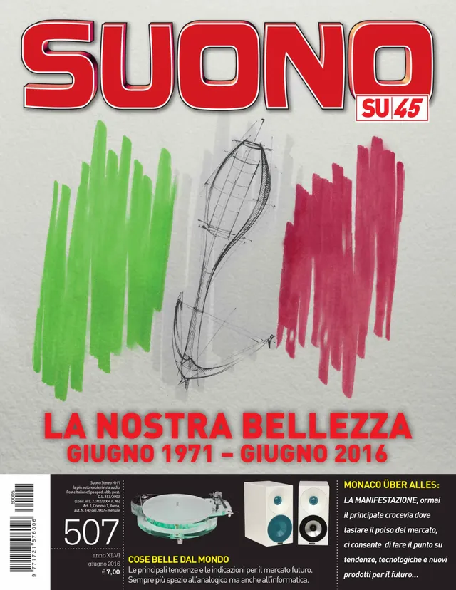 Suono n° 507 rivista cartacea 45 anni testata
