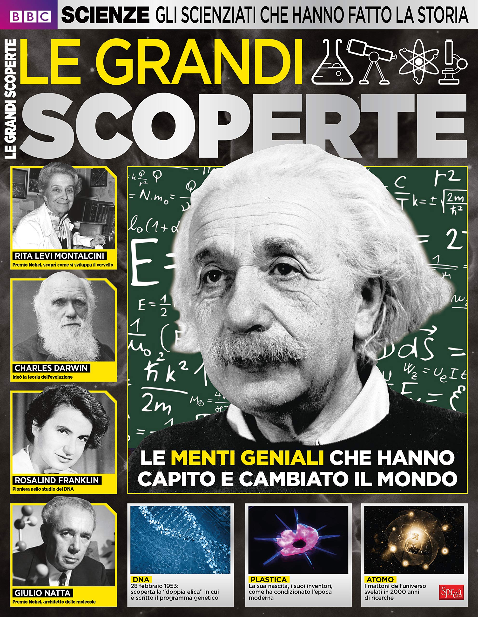 Sprea Le grandi scoperte rivista numero singolo scienza