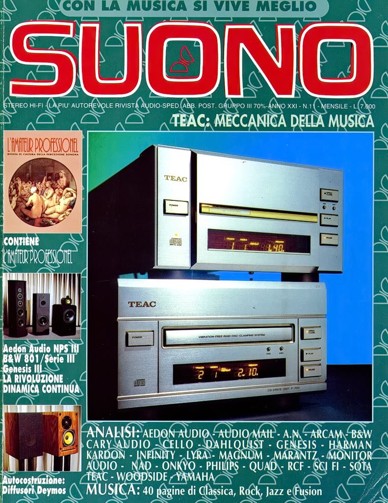 Suono n° 234 rivista numero arretrato CD player