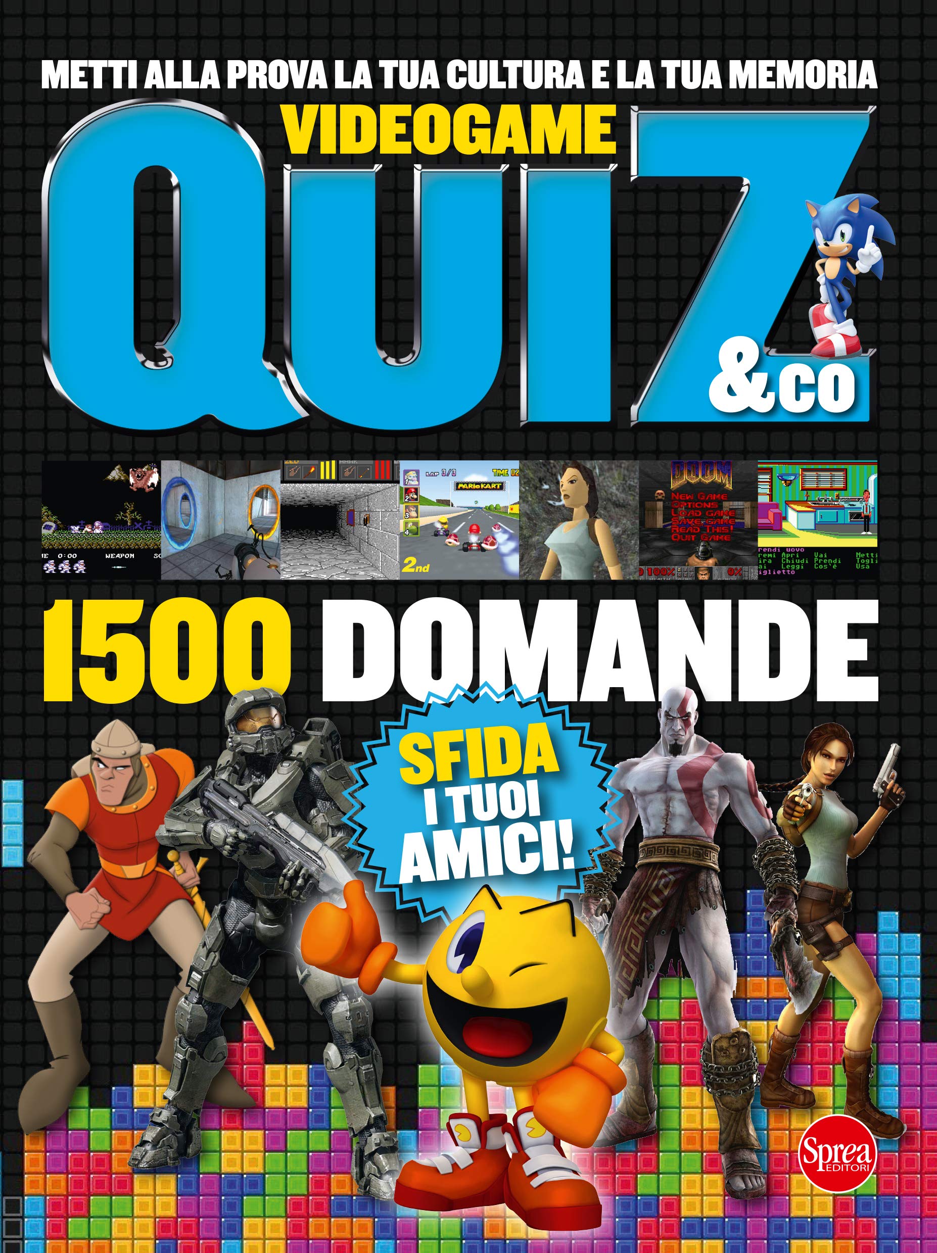 Sprea Libri Videogame Quiz libro numero singolo