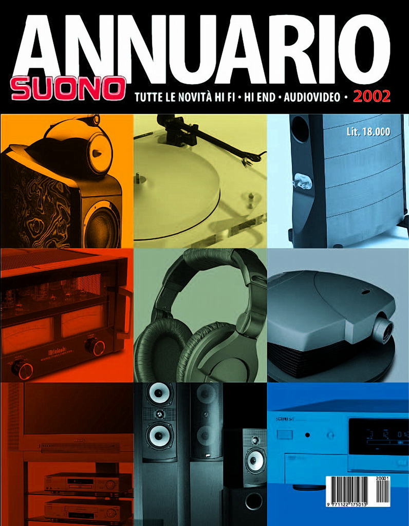 Annuario Suono 2002 rivista annuario hi-fi