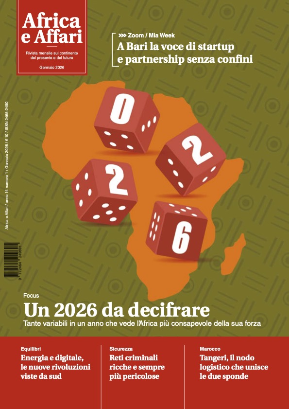 Africa Affari Edizione digitale gennaio 2026 rivista numero singolo Africa 2026