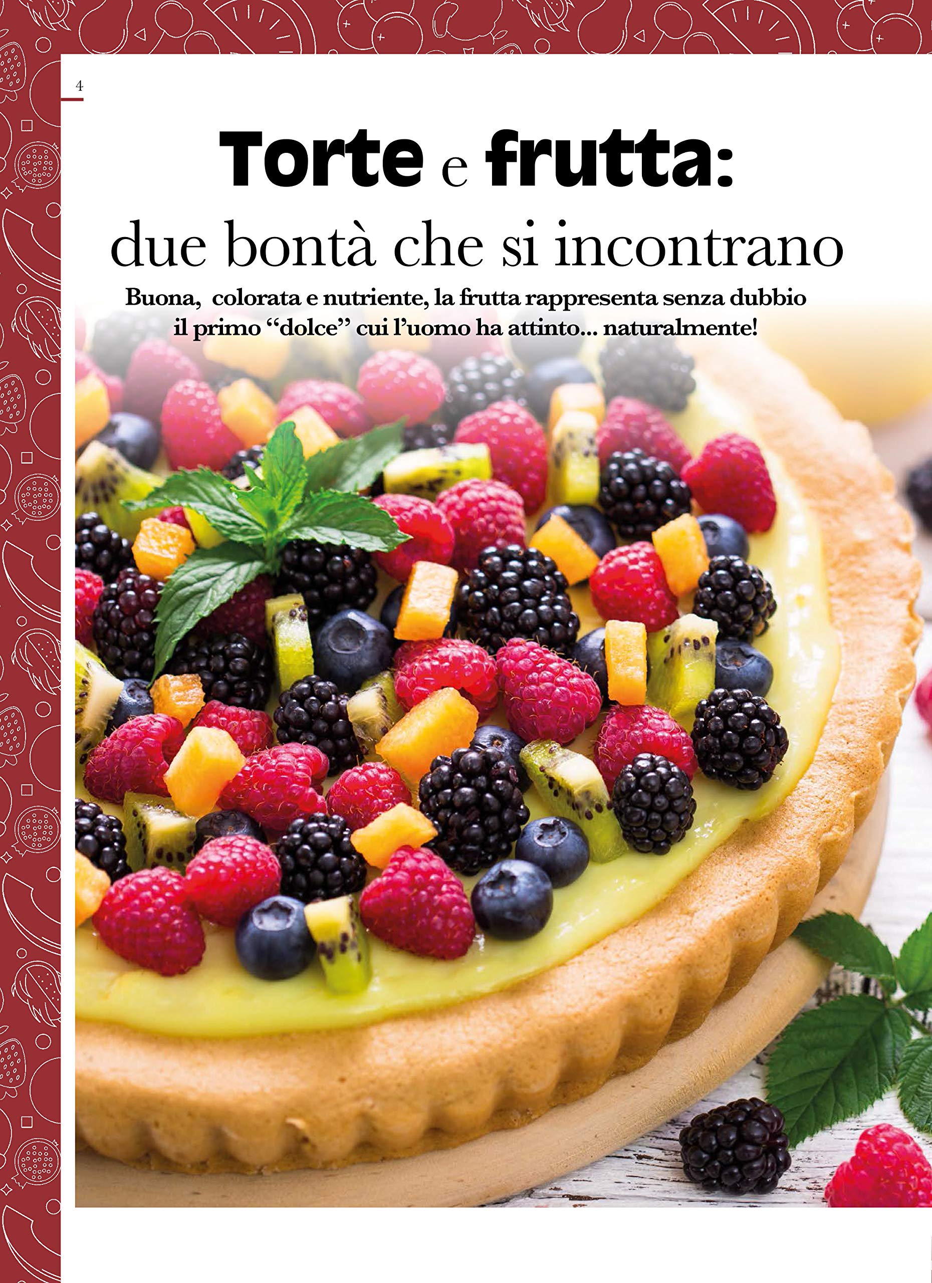 Sprea Torte alla frutta rivista numero singolo cucina