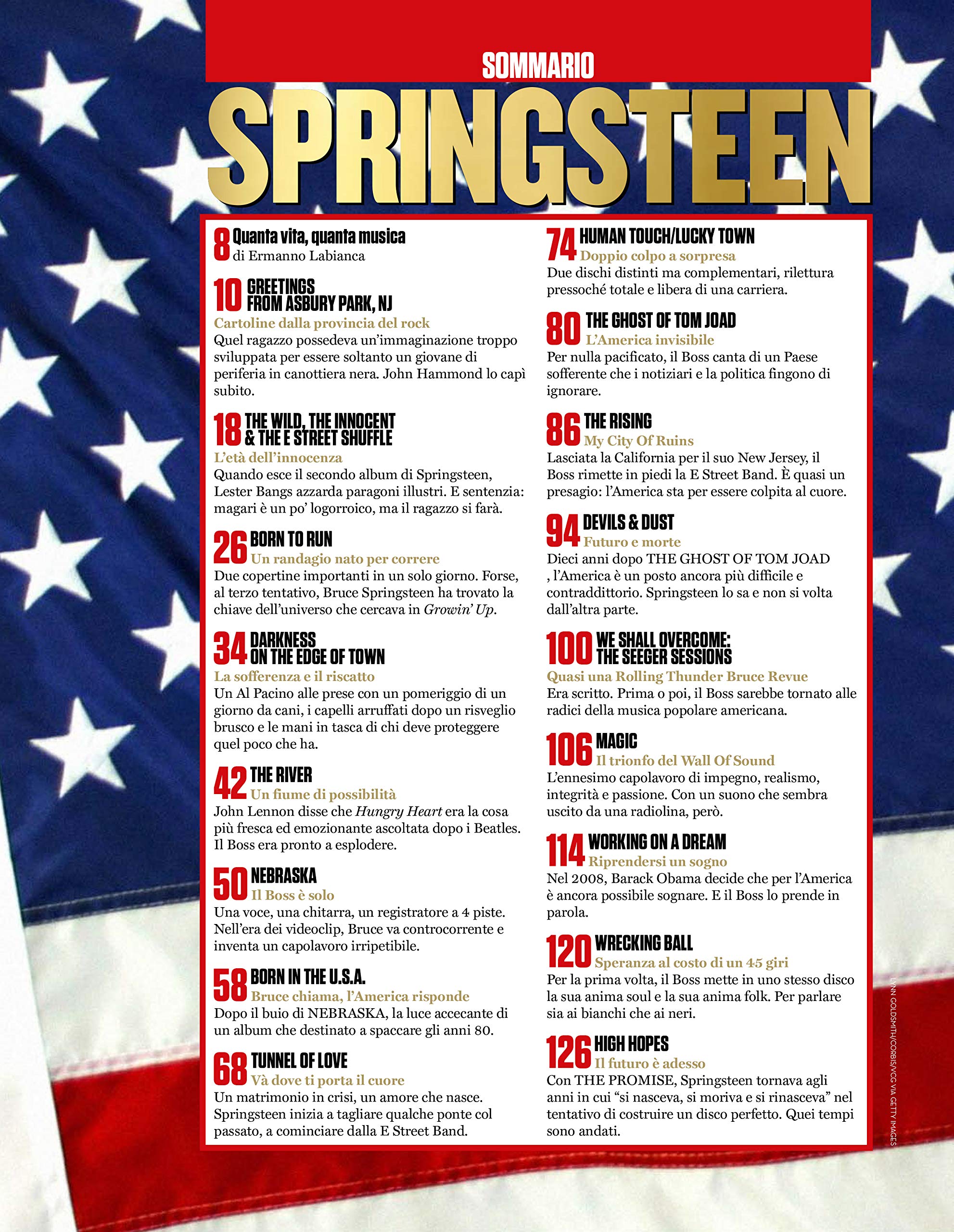 Sprea Speciali d'approfondimento Bruce Springsteen rivista numero singolo