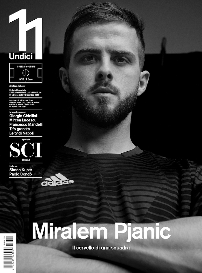 Undici Magazine n°19 rivista numero singolo Pjanic
