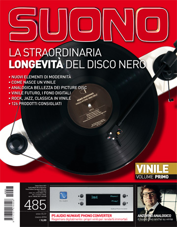 Suono n° 485 rivista numero singolo vinile