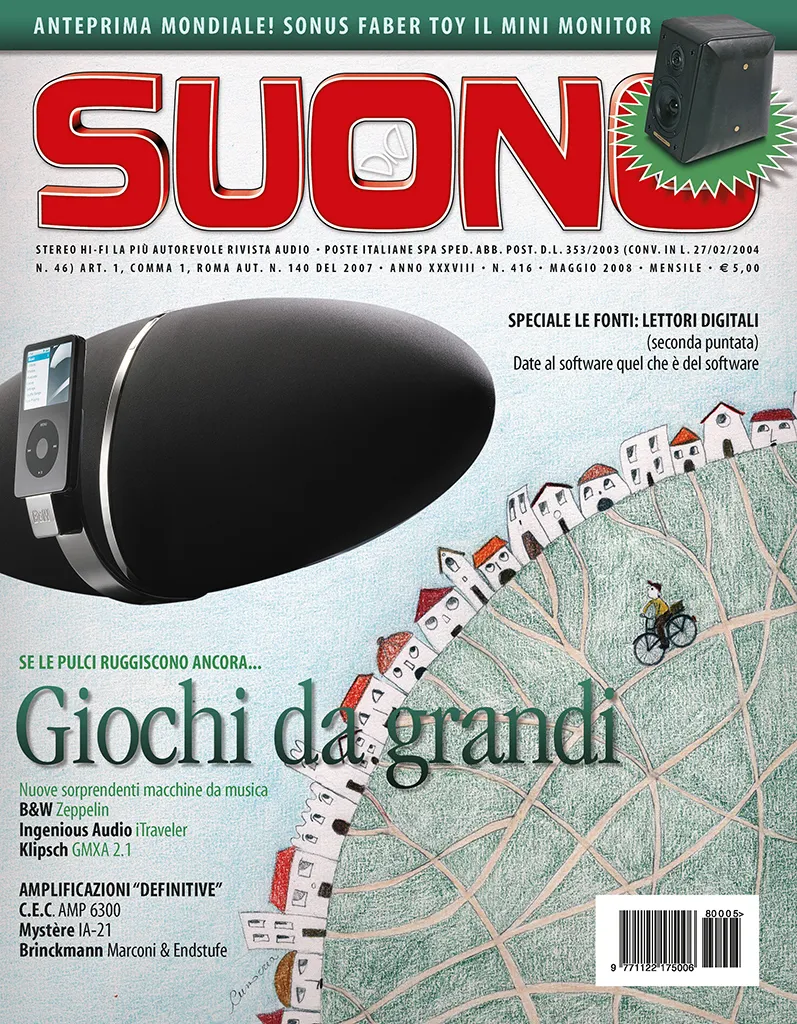 Suono 416 Digital Edition rivista numero singolo hi-fi