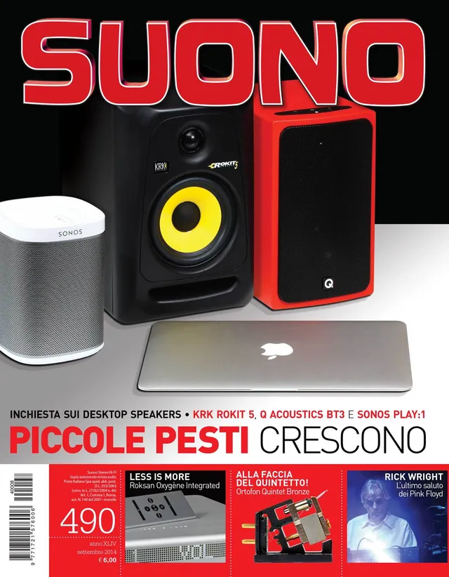 Suono n° 490 rivista numero singolo diffusori