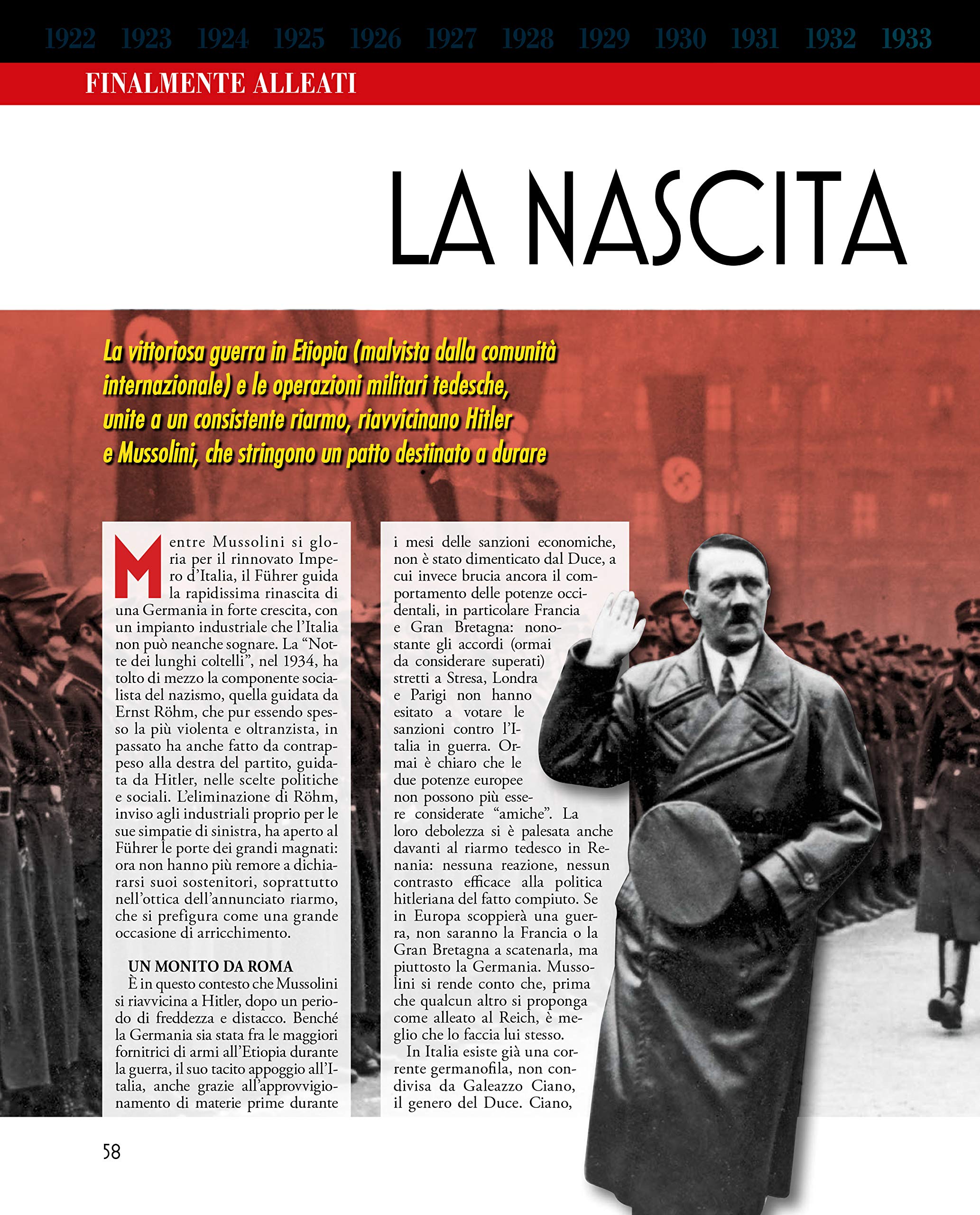 Sprea Speciali Destini paralleli Hitler Mussolini rivista storia