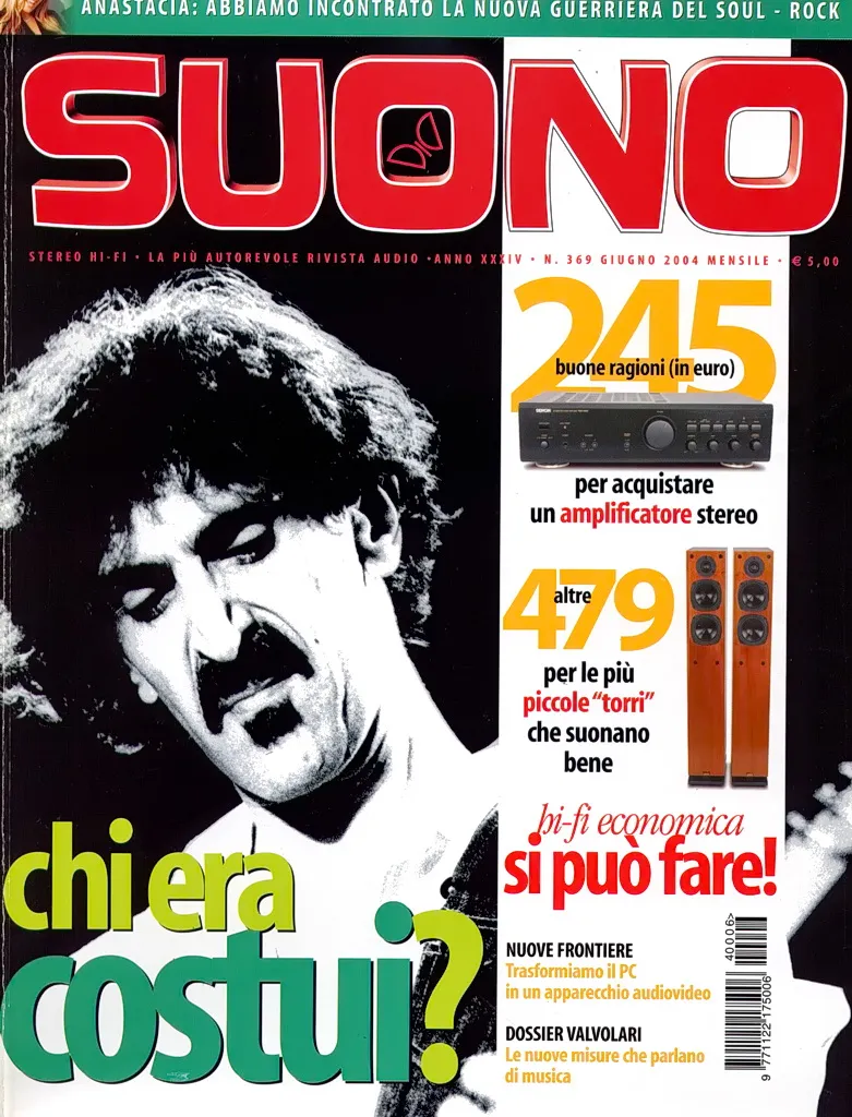 Suono n° 369 rivista numero singolo amplificatori