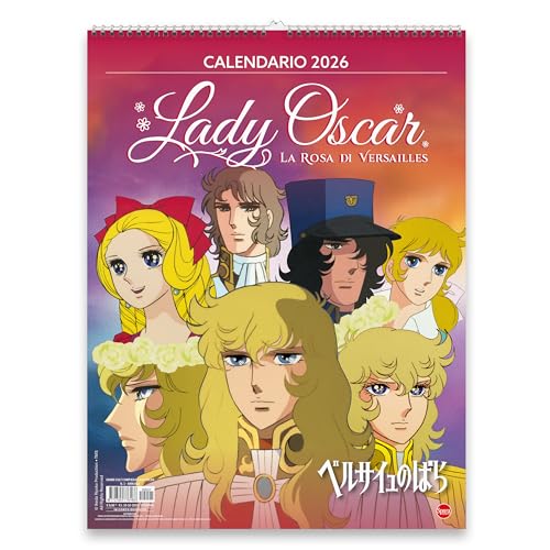 Sprea Lady Oscar 2026 calendario da parete illustrato