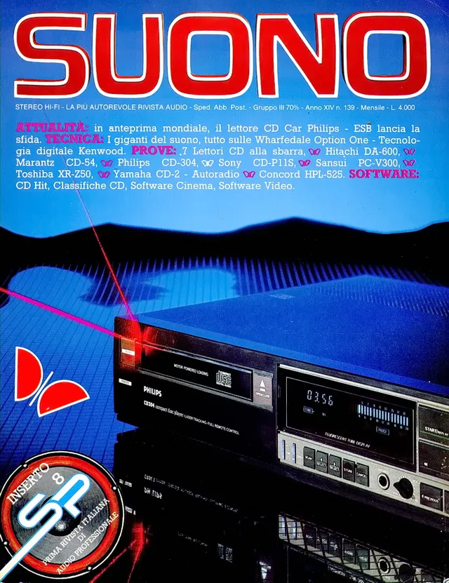 Suono n° 139 rivista numero singolo arretrato