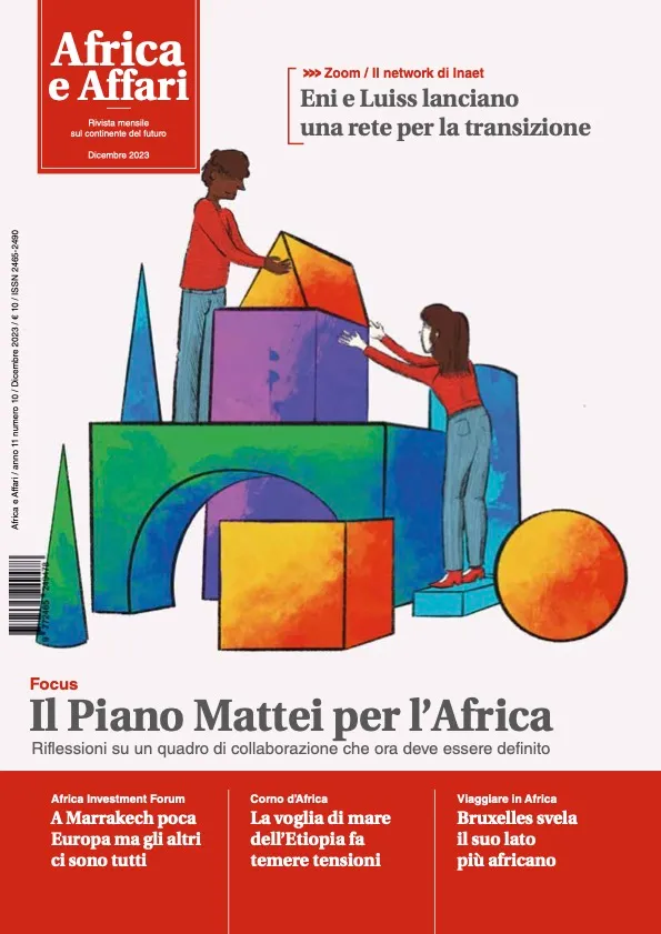 Africa Affari dicembre 2023 Piano Mattei rivista digitale