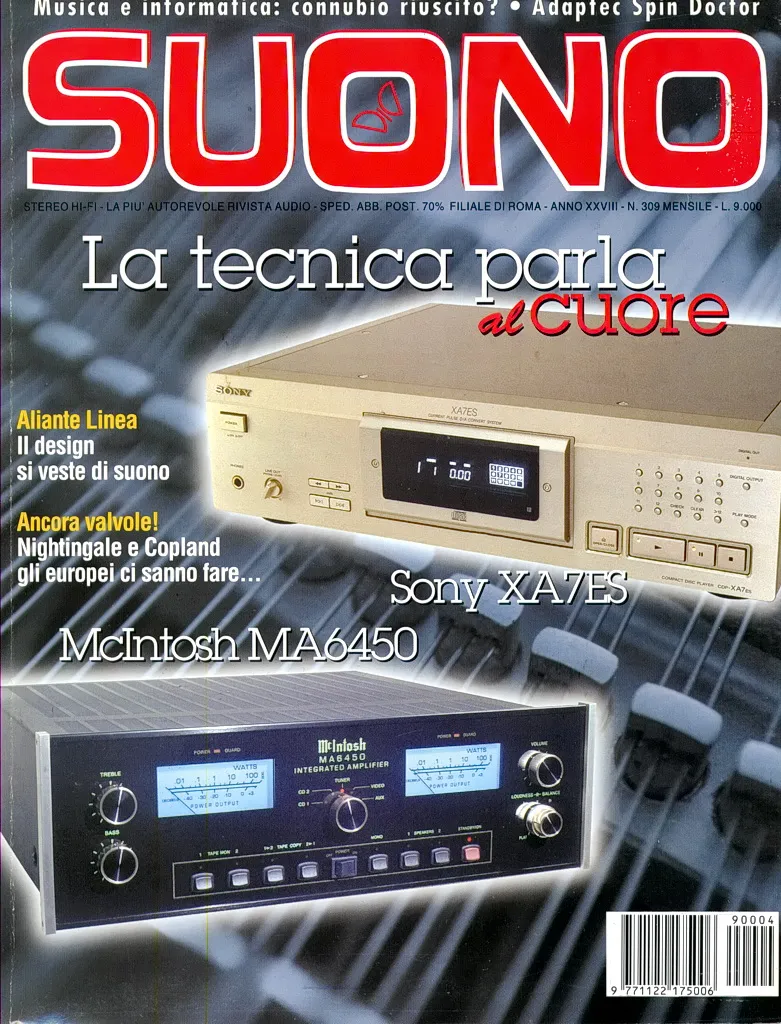 Suono n° 309 rivista numero singolo alta fedeltà